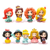 Kit 9 Miniaturas Princesas